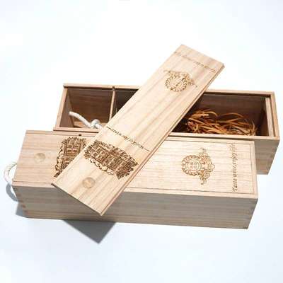 紅酒木盒單支通用紅酒盒子葡萄酒禮盒木制木質紅酒包裝盒木箱定做