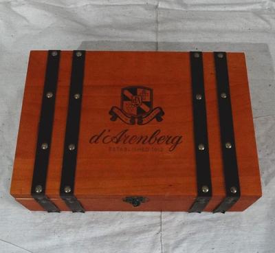 熱銷曹縣輻射松木盒雙支反蓋上漆紅酒包裝盒精制皮帶木盒