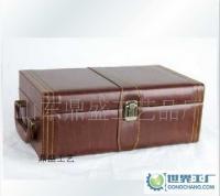 定做禮盒紅酒包裝盒高檔皮質禮盒木盒定做木盒木制工藝品_包裝_世界工廠網中國產品信息庫