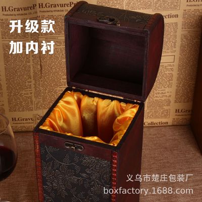 高檔紅酒木盒 卓越品質與精致細節的完美結合